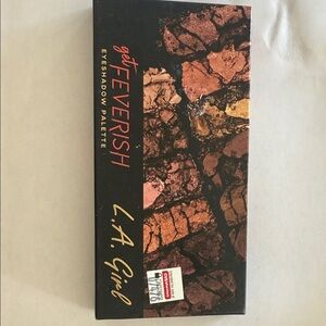 LA Girl Get Feverish Eyeshadow Palette with Rich Earthy Tones